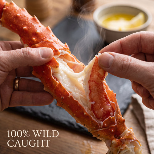 Fully Pre-Cooked Juicy Seafood Bulk Box Cold Chain Shipment